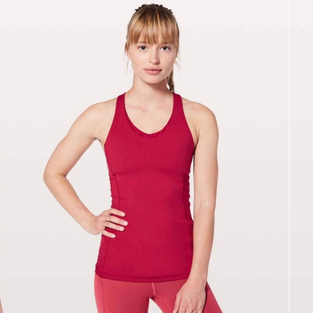 Lululemon Stash N Run Tank Size 10